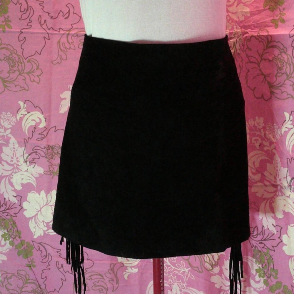 Asos leather skirt